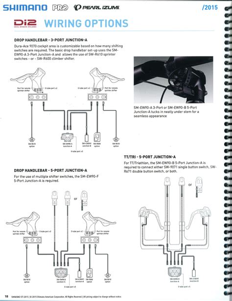 fitting di2 bar end junction box|shimano di2 wiring diagram.